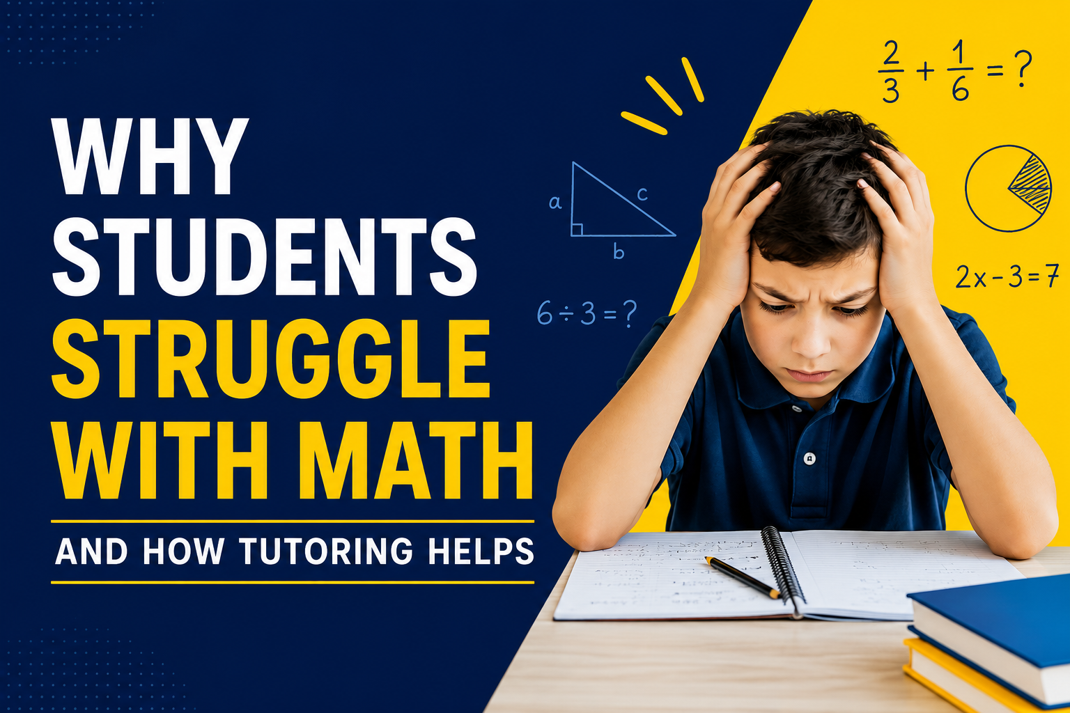 Why Students Struggle With Math and How Tutoring Helps