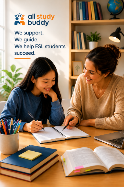 How All Study Buddy Helps ESL Students Succeed​