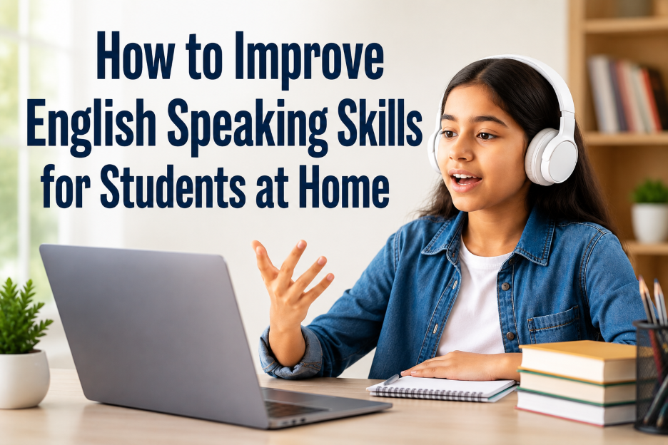 How to Improve English Speaking Skills for Students at Home
