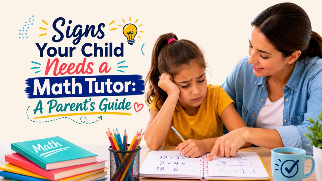 signs your child needs a math tutor - all study buddy