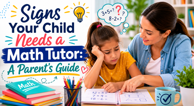 Signs Your Child Needs a Math Tutor | Parent's Guide