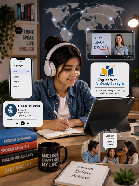 what are easy way to learn englush with all study buddy
