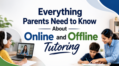 Everything Parents Need to Know About Online and Offline Tutoring what is difference between online and offline tutoring by best tutor all study buddy