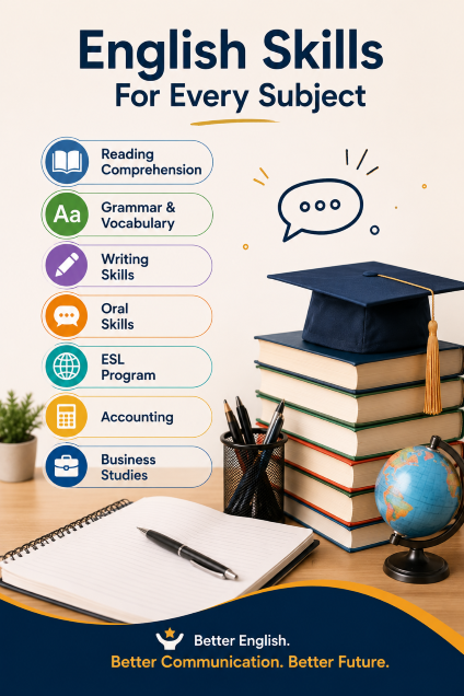 english skills for every subject - best tutor all study buddy