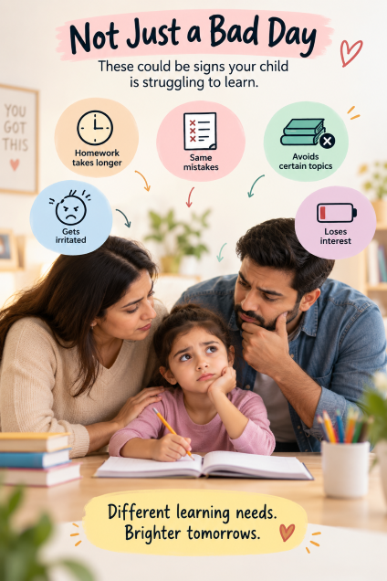 parents biggest worry - why child is not responding